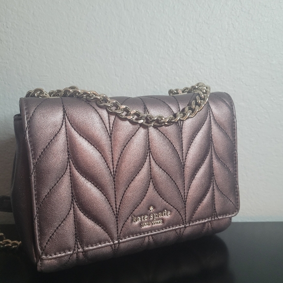 Kate Spade Evelyn Briar Lane Quilted White - Picture 1 of 15